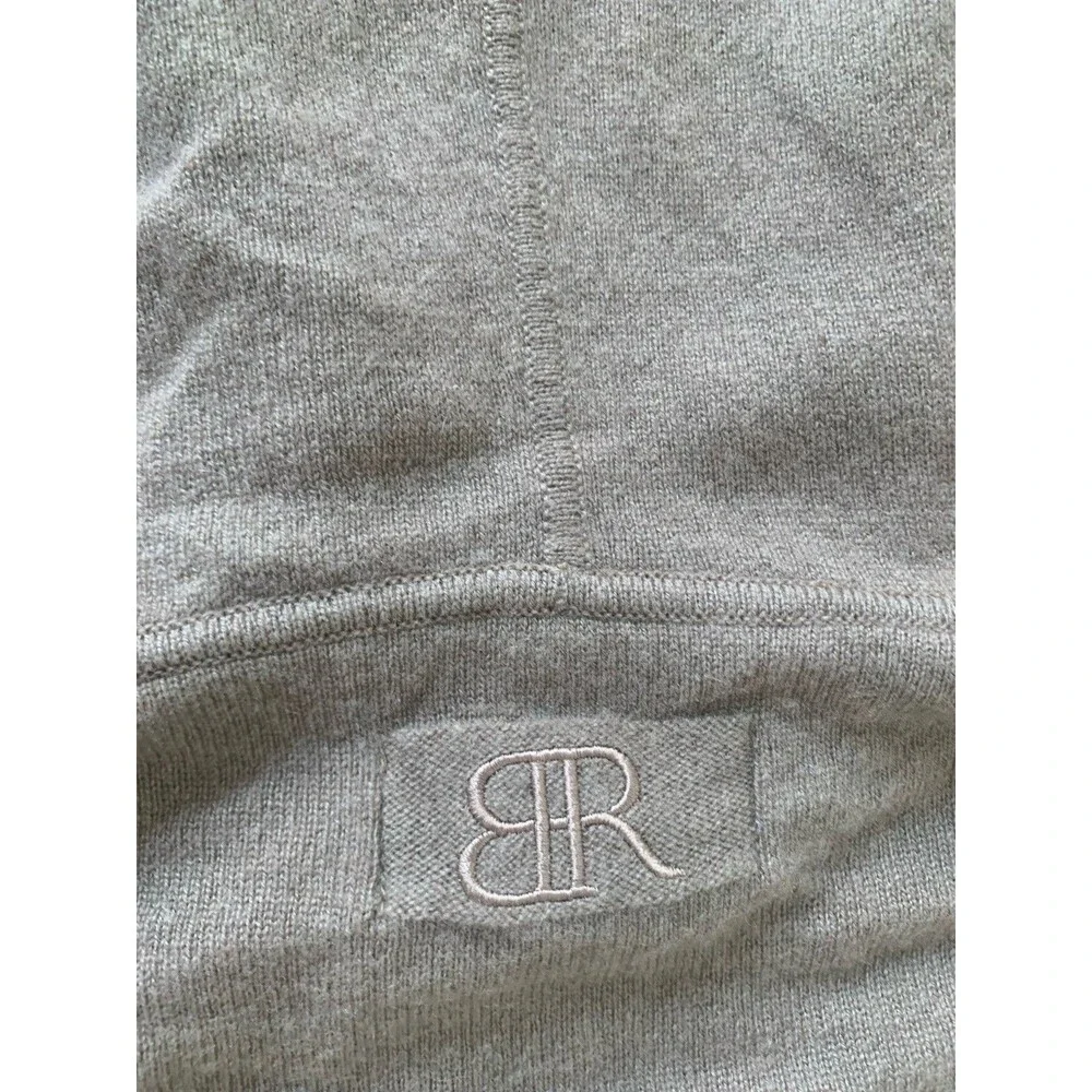 Banana Republic Mens XXL 100% Cashmere Hoodie Sweater Brown Pullover Quiet Lux